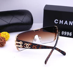 One-piece lens fashion sunglasses