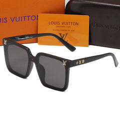 Unisex Cool Monogram One Piece Sunglasses