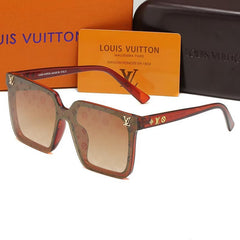 Unisex Cool Monogram One Piece Sunglasses