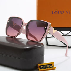 New V square frame sunglasses