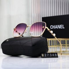 Pearl Metal Leg Sunglasses