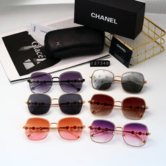 Pearl Metal Leg Sunglasses