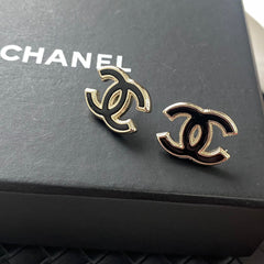 Stylish Logo Stud Earrings