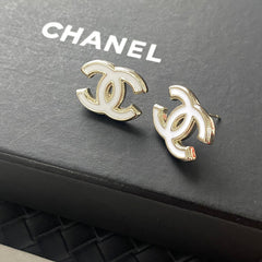 Stylish Logo Stud Earrings