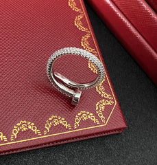 Diamond Thread Free Adjustment Ring