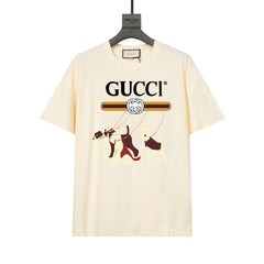 Dog print T-shirt