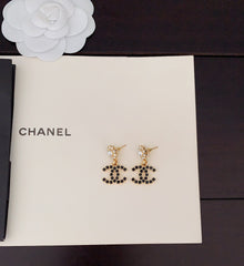 Daisy Black Diamond Earrings