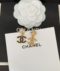 Daisy Black Diamond Earrings