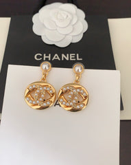 Pearl Pendant Earrings
