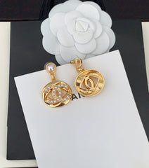 Pearl Pendant Earrings