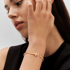 Simple 925 silver bracelet