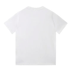 chain lettering print T-shirt