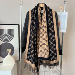 100% cashmere shawl scarf