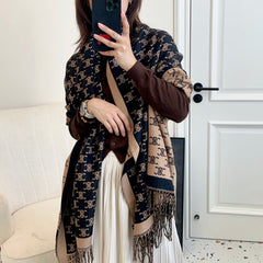 100% cashmere shawl scarf