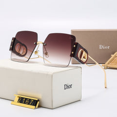 Simple Square Frame Sunglasses