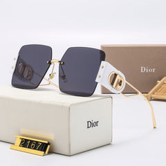 Simple Square Frame Sunglasses