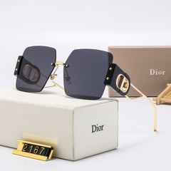 Simple Square Frame Sunglasses