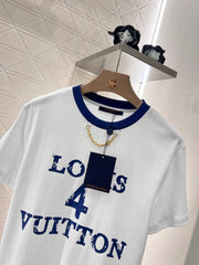 Crew Neck Printed Chain T-Shirt