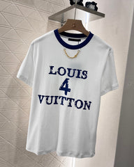 Crew Neck Printed Chain T-Shirt