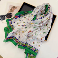 New Silk Satin Shawl