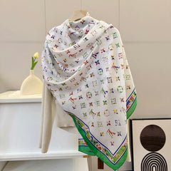 New Silk Satin Shawl