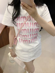 Summer printing T-shirt