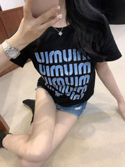Summer printing T-shirt