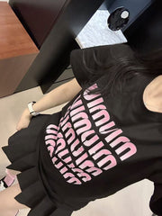 Summer printing T-shirt