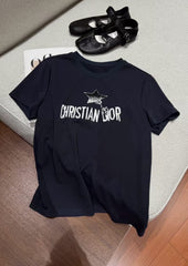 Summer embroidered T-shirt