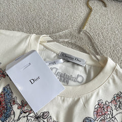 Butterfly embroidered T-shirt