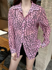 Spring see-through shirt