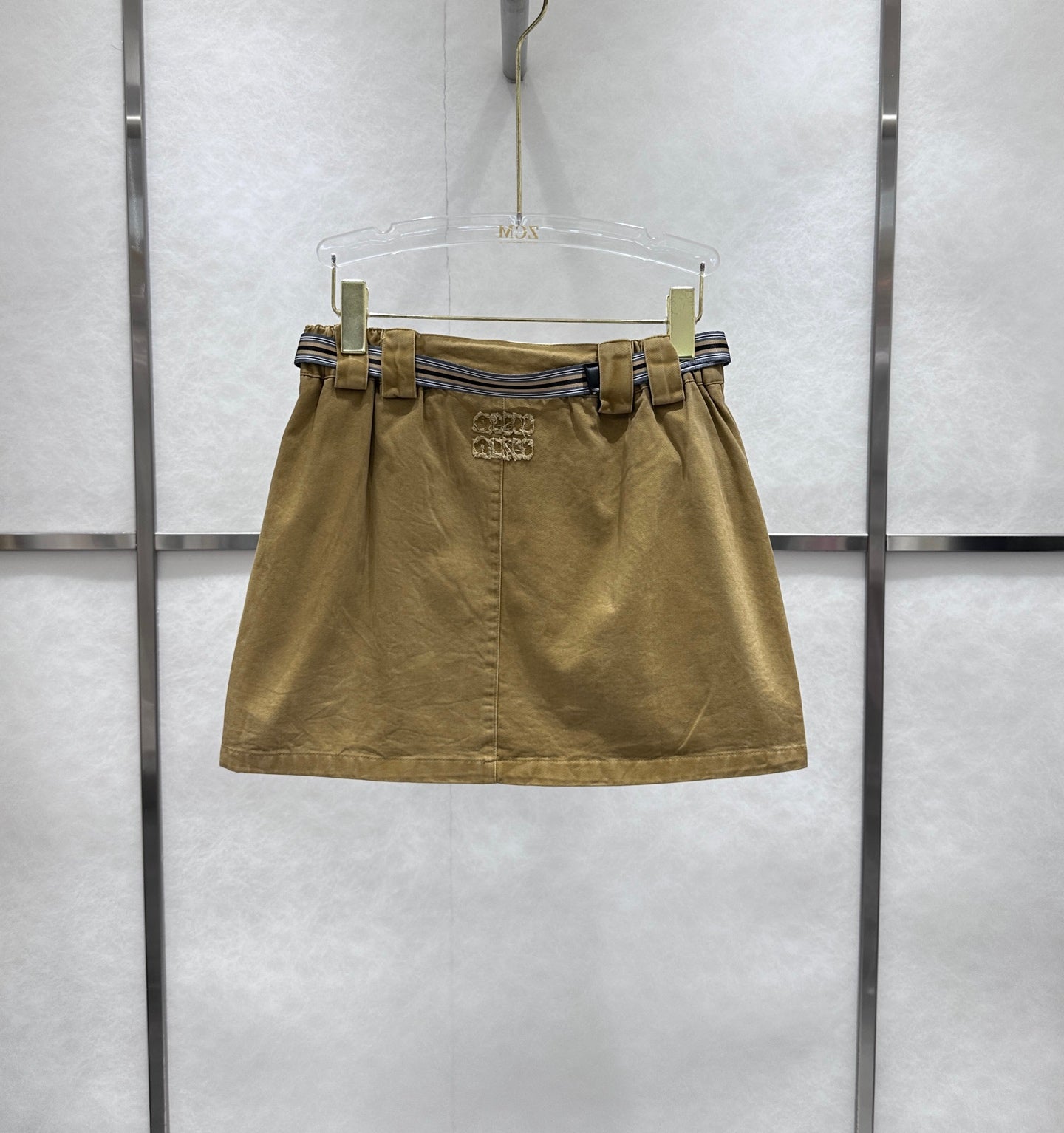 Vintage denim skirt (belt included)