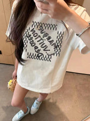 Pearl embroidered T-shirt