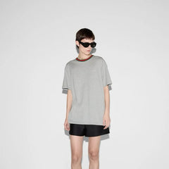Simple embroidered T-shirt
