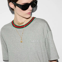 Simple embroidered T-shirt