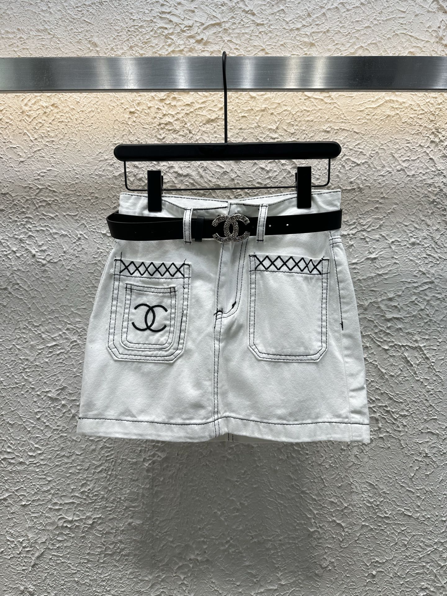 Vintage washed distressed shorts