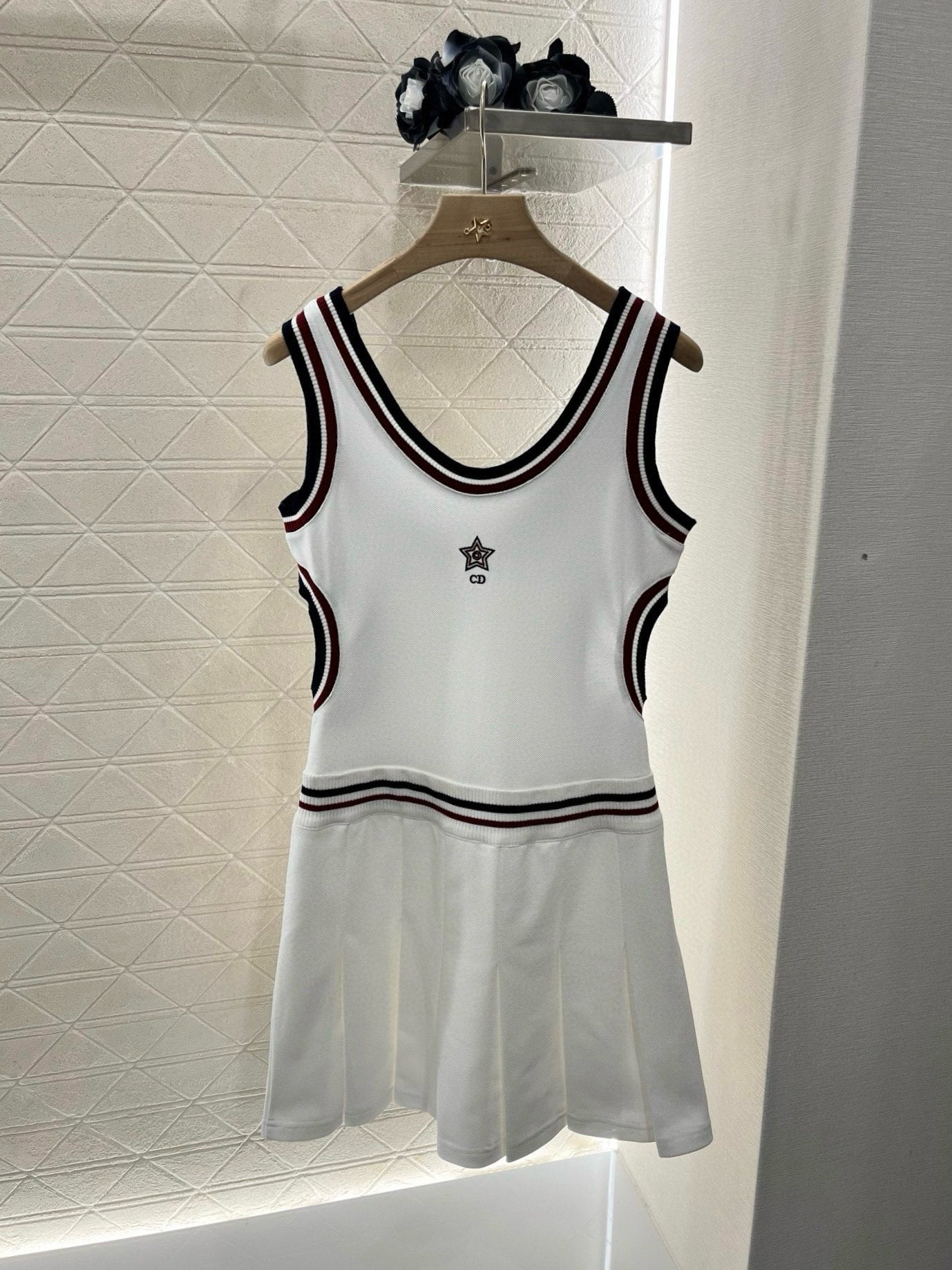 Vibe Short Pleated Dress