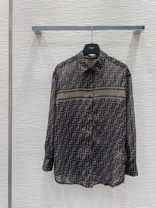 Vintage Printed Light Shirt