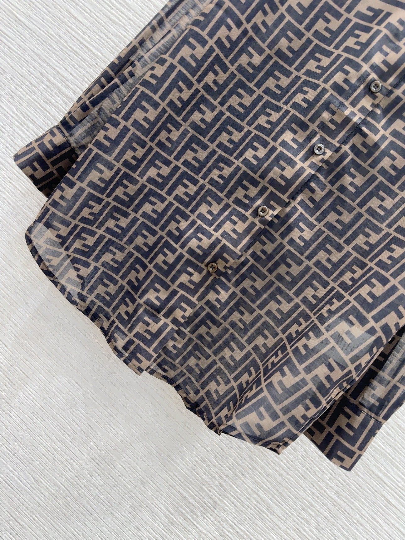 Vintage Printed Light Shirt