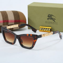 Stylish simple square frame sunglasses