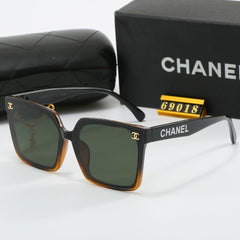 Stylish simple square frame sunglasses