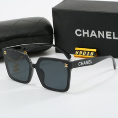 Stylish simple square frame sunglasses