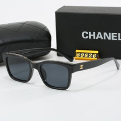 Stylish simple square frame sunglasses