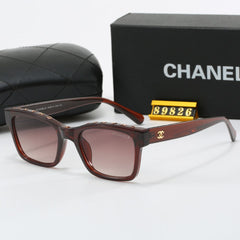 Stylish simple square frame sunglasses