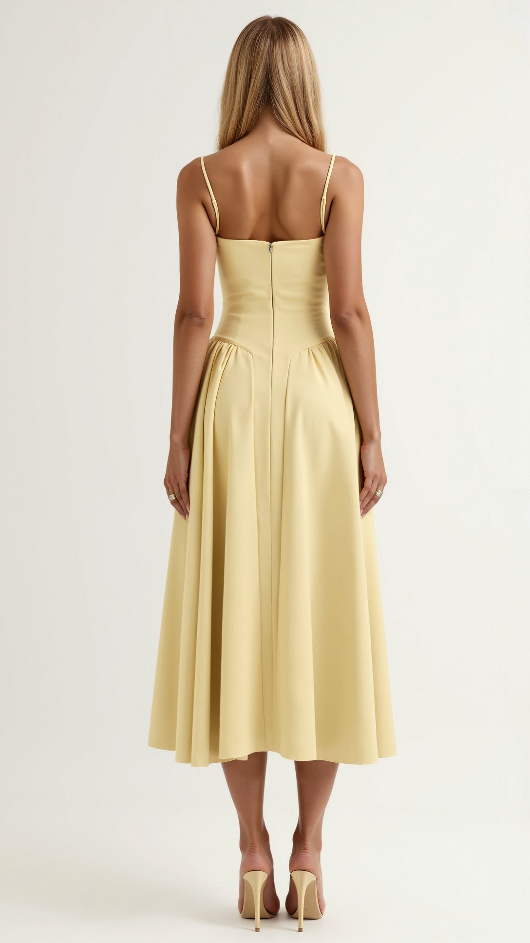 Odette Corset Midi Dress