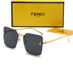 Simple square frame sunglasses
