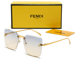 Simple square frame sunglasses